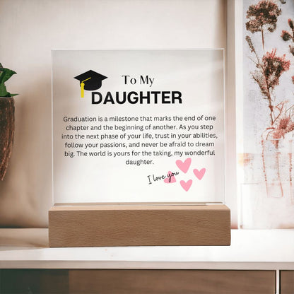 To My Daughter - Graduation