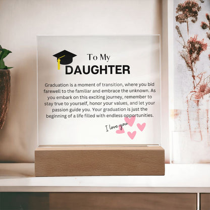 To My Daughter - Graduation