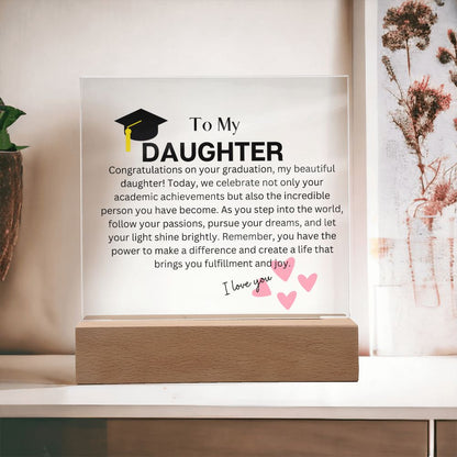 To My Daughter - Graduation