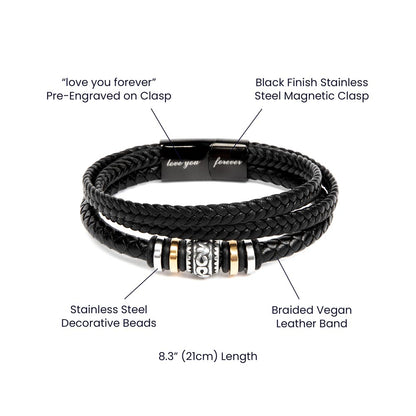 3 Love Your Forever Dad Bracelet