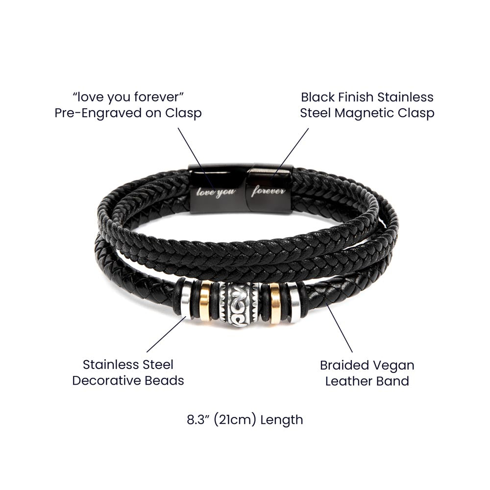 19 Love Your Forever Dad Bracelet