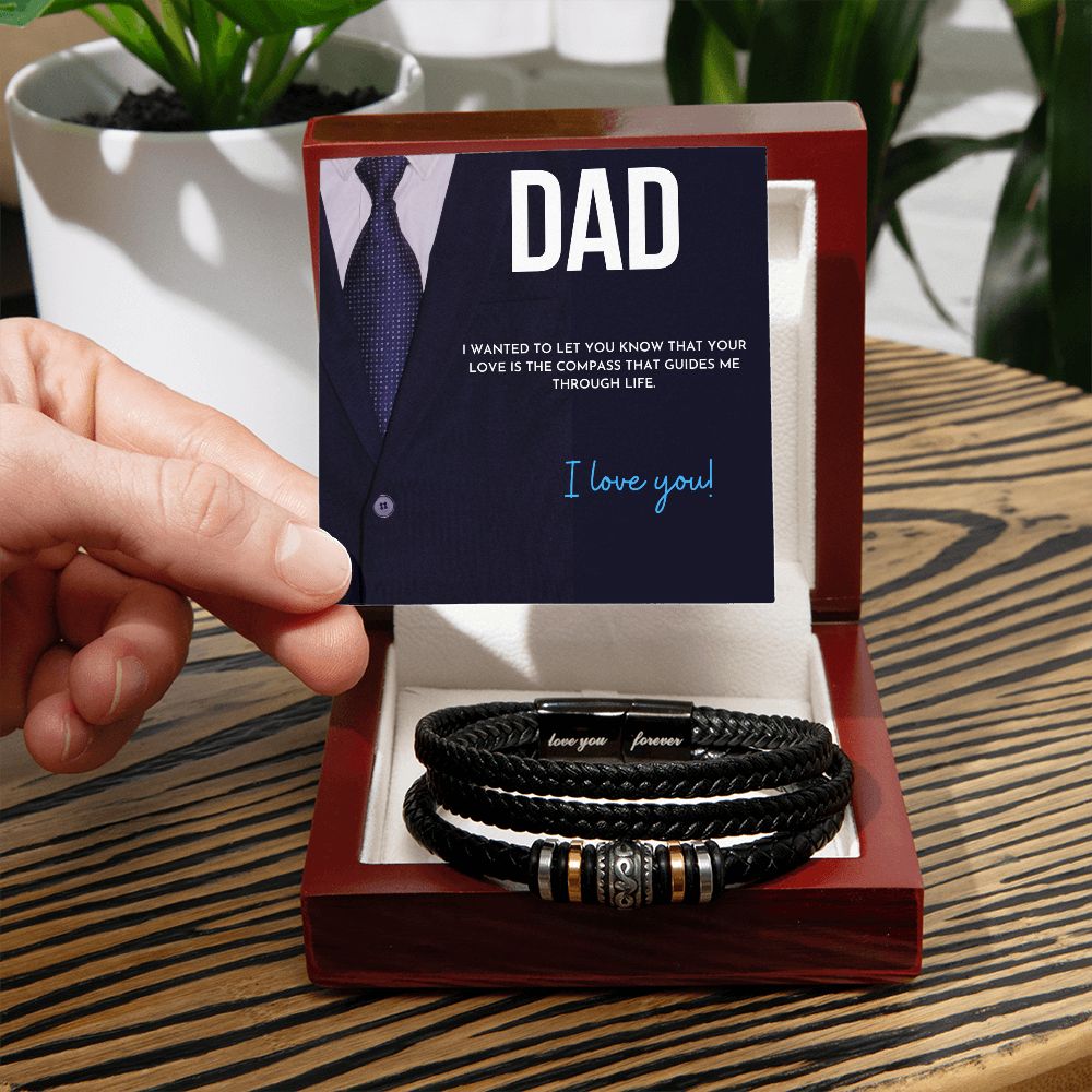 41 Love Your Forever Dad Bracelet