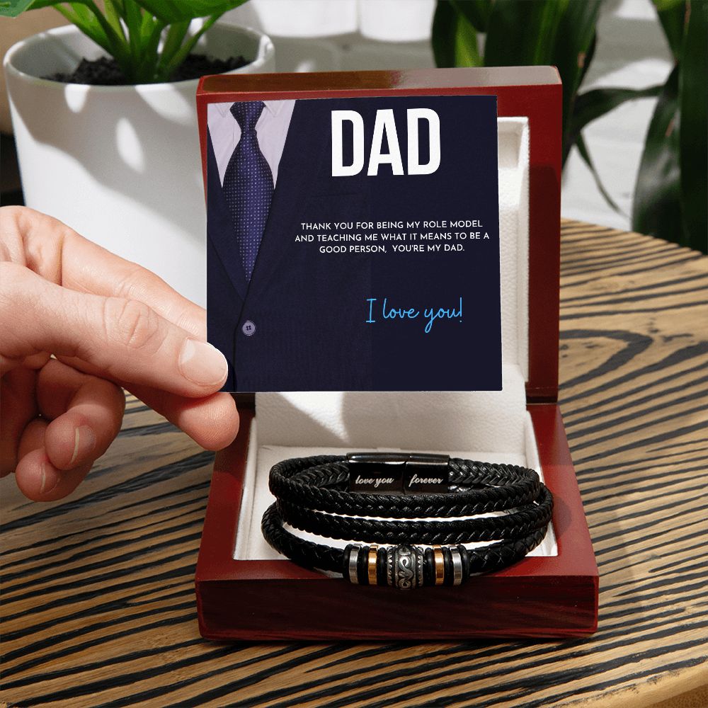 38 Love Your Forever Dad Bracelet